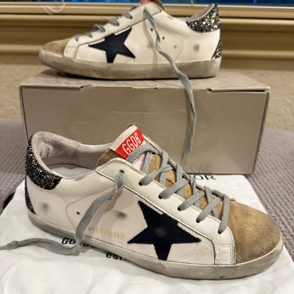 Golden Goose Superstars size 38